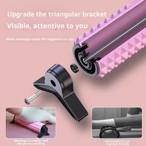 Solid Core Foam <b>Roller</b> Set with Detachable Storage Stand High Density Material & Wholesale Supply for Gym Studios - Product Image 6