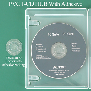 SUNSHING Lot de boîtes à CD transparentes avec dos adhésif, supports pour CD/DVD en PVC, points de fixation en mousse blanche pour le rangement des disques - Product Image 4