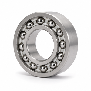 40x68x15mm 6008 Deep Groove Ball <b>Bearing</b> 316 Stainless Steel Rings and Balls PE 304 Cage - Product Image 1