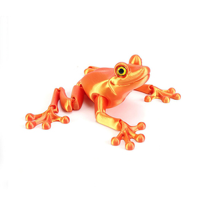 Juguetes de Rana, Modelo de Rana Saltarina Realista Impresa en 3D con Articulaciones Móviles, Juguetes Educativos STEM de Animales, Ciencia - Product Image 4
