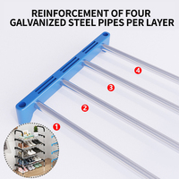 Organisateur de rangement léger pour chaussures, étagère multi-niveaux simple à assembler pour entrée, petit meuble à chaussures