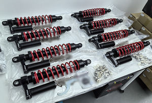 Clase G W463 amortiguadores G63 G55 Actualización de coche a W463 4X4 Kit de elevación de estilo cuadrado piezas <span class=keywords><strong>nitroso</strong></span> resortes de reducción dual choque negro MB - Product Image 2