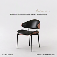 Italienischer Minimalistischer Designer-Esszimmerstuhl Neuer Stil Villa-Insel-Theke Hochwertige Haushaltsmöbel Stahl-Restaurantmöbel