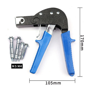 Ensemble de pistolets à rivets creux DZT, 72 pièces, M4 M5, en acier au carbone métrique, pour cloisons sèches, bois, usage domestique - Product Image 4