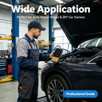 Nuevo Lector de Códigos OBD2 V520 2026, Herramienta de Diagnóstico de Automóviles con Funciones Completas OBDII, Escáner de Automóviles de 12V, Detector de Fallas del Motor