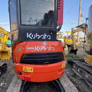 Pelleteuse Kubota U20 de 2 tonnes Petite pelleteuse d'occasion Pelleteuse sur chenilles Kubota U20 U35 de haute qualité à vendre - Product Image 3