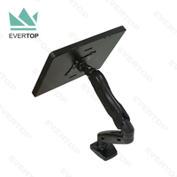 LST08 Support de table de sécurité pour tablette articulée à usage intensif Bras de table pivotant pour tablette Support de table pour tablette VESA Support de tablette