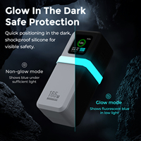 Étui de protection en silicone SIKAI pour batterie externe UGREEN 165W 20000mAh PB726, housse de voyage antichoc avec découpes précises