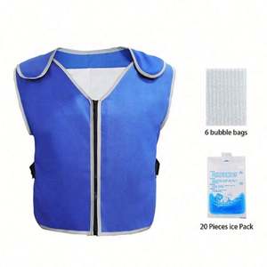 Vente flash d'été : Gilet réversible rafraîchissant avec pochettes de glace, respirant, pour activités extérieures, résistant à la chaleur, prévention des coups de chaleur - Product Image 4