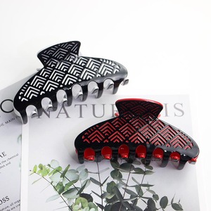 CANYUAN – Nouveauté ! Pinces à cheveux personnalisées en acétate, style chinois coloré, gravées, unisexe, vente en gros - Product Image 6