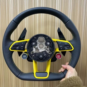 Volante Personalizado en Color con Botones de Encendido y Apagado para Audi B9 A3 A4 A5 S4 RS5 S3 S4 S5 <span class=keywords><strong>A6</strong></span> A7 A8 Q5 Q7 TT R8 S6 RS6 RS7 - Product Image 2