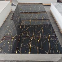 Bingjie Ventes directes d'usine Lisse Inodore Mode Douche Pvc Feuille de marbre Panneaux muraux étanches