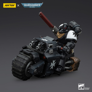 Joytoy 1/18แอคชั่นฟิกเกอร์สำหรับ Warhammer 40K Space marines Black templars outriders JT2856 - Product Image 6