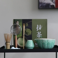 Accessoire de cérémonie de bol à Matcha avec logo personnalisé Fouet en bambou biologique pour le thé japonais Matcha Kit Chasen Matcha avec bec
