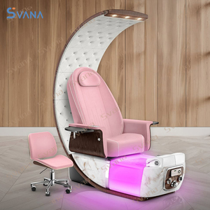 เก้าอี้ทำเล็บเท้าสำหรับร้านนวดทั้งตัวพร้อมไฟ LED - Product Image 1