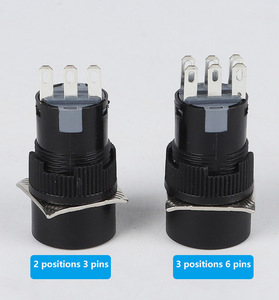High Quality 16mm Electronic Lock <strong>Key</strong> <strong>Switch</strong> 2 <strong>Position</strong>/3 <strong>Position</strong> <strong>Key</strong> Lock <strong>Switch</strong>/<strong>key</strong> Operated <strong>Switch</strong> - Product Image 4