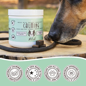 OEM/ODM Friandises naturelles pour chiens, suppléments pour animaux de compagnie, saveur dinde, apaisants, pour l'anxiété, le stress et les aboiements, suppléments de soins de santé pour animaux de compagnie - Product Image 5