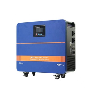 Home 12V 24V 1.2kw 2.2KW Invertor Mppt Pure Sine Wave Charge Controller Off Grid Power Station System <b>Solar</b> Hybrid - Product Image 1
