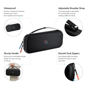 Estuche de Almacenamiento para <span class=keywords><strong>Nintendo</strong></span> <span class=keywords><strong>Switch</strong></span> 2, Precio de Fábrica BJBT, Bolsa Protectora Rígida de EVA a Prueba de Golpes con Cierre y Ranuras para Tarjetas de Juego - Product Image 3