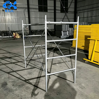Échafaudage mobile à cadre en H fabriqué en Chine avec roues, fournisseur de plateformes d'échafaudage, échafaudage galvanisé, cadre sur mesure