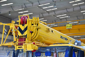 Harga Bekas <span class=keywords><strong>Crane</strong></span> Teleskopik Truk XCT16 16 Ton Bekas dengan Tinggi Angkat 40M Kondisi Baik - Product Image 4