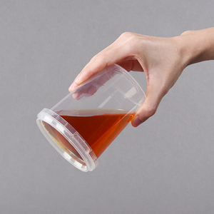 Hộp Nhựa Đựng Thực Phẩm Dùng Một Lần Trong Suốt 32 OZ Trong Suốt Có Thể Phân Hủy Bằng Lò Vi Sóng Bằng PP Tròn 24Oz Có Nắp Đậy - Product Image 6