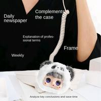 Peluche ours, accessoire de mode - Peluche super douce avec coton PP, porte-clés portable mignon pour sacs et clés, emballage en sac OPP