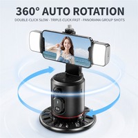 Mini Estabilizador de Gimbal con Seguimiento Facial Automático, Trípode con IA para Selfies, Soporte para Teléfono con Rotación de 360° y Control Remoto