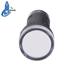 AD22-22DRG 220伏面板安装信号指示灯双色防水指示灯，带绿色蓝色发射塑料体 - Product Image 4