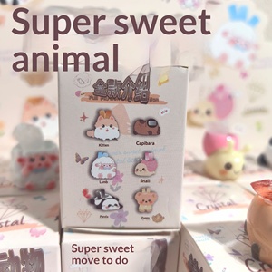 Nuevas Figuras <span class=keywords><strong>de</strong></span> Resina <span class=keywords><strong>de</strong></span> Animales Súper Dulces y Lindos, Adornos Creativos y Modernos, Cajas Ciegas <span class=keywords><strong>de</strong></span> Resina al Estilo Little Red Book - Product Image 4