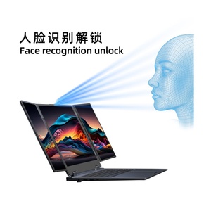 2025 PC portatile a tre schermi supporto da 16 pollici (doppia grafica) i7-12th finestre 10/11 WIFI6 RJ45 <span class=keywords><strong>Notebook</strong></span> 5000mAh per la casa e lo studente - Product Image 3