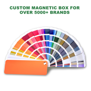 Boîte d'emballage en papier kraft pour casquettes de baseball noires en gros, boîte d'expédition pliable personnalisée pour casquettes snapback et casquettes trucker - Product Image 3