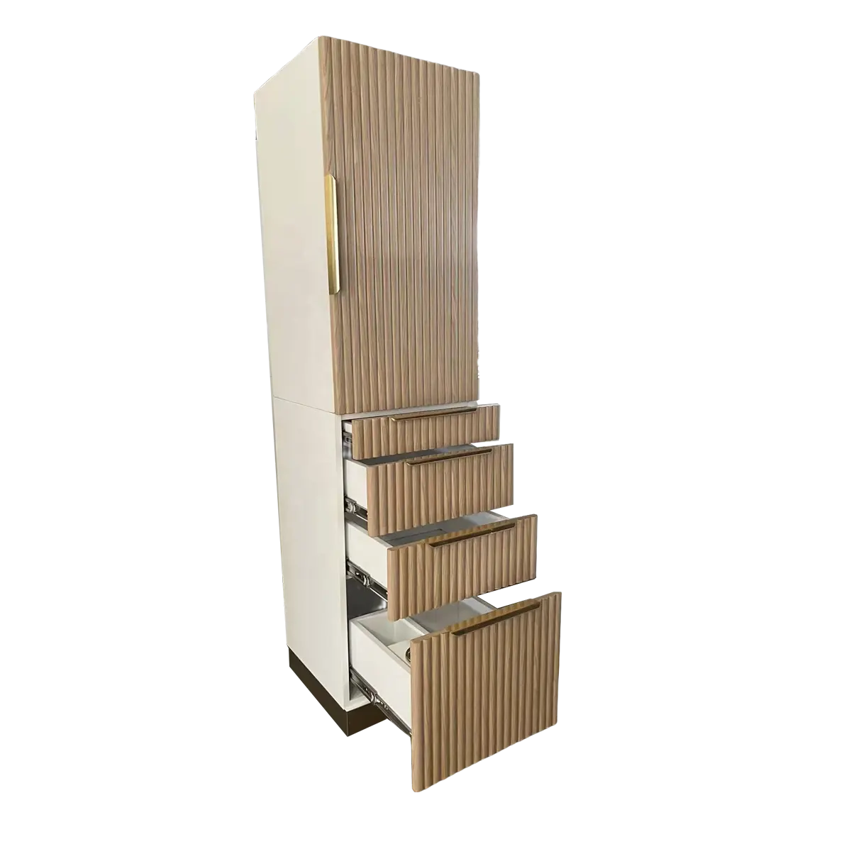 Boho סגנון סיטונאי סלון ריהוט נמוך MOQ מודרני עץ סלון תצוגת ארון טבעי גבוה סטיילינג תחנה