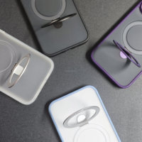 Étui de téléphone magnétique mat de luxe étanche avec support anneau pour modèles HONOR 600 et /Honor avec protection antichoc