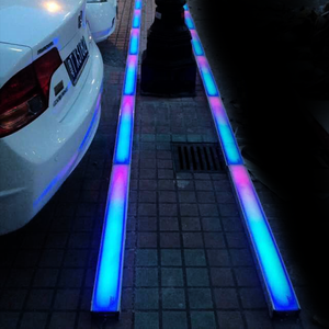 Luces led empotradas cuadradas subterráneas para exteriores, iluminación multicolor, a precio de fábrica, OEM - Product Image 2