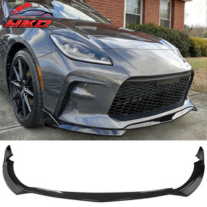 Alerón delantero estilo T de polipropileno (PP) para Toyota GR86 22-26, color negro brillante, accesorios automotrices. - Product Image 1