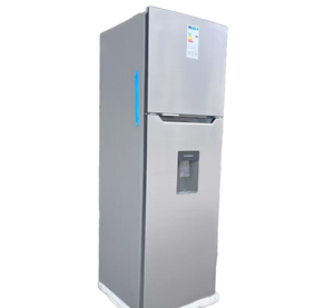 Vente chaude 260L congélateur supérieur réfrigérateur <span class=keywords><strong>distributeur</strong></span> d'<span class=keywords><strong>eau</strong></span> 2 portes sans gel nouvel état Installation portable prise américaine hôtel - Product Image 1