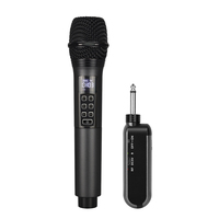 Yüksek kaliteli Ktv Karaoke kablosuz mikrofon mikrofon Smartphone Video mikrofon UHF şarj edilebilir el mikrofonu