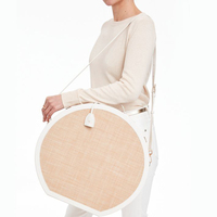 Chapeau rond de voyage de luxe en cuir étui de transport sac de rangement pour lunettes coque rigide étui à fermeture éclair Cowboy soleil plage emballage