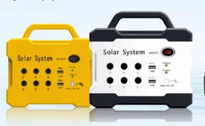 JCNS 12V 9AH鉛電池ソーラーパネルキッツシステム18V <span class=keywords><strong>15w</strong></span>ソーラーホームシステム照明用 - Product Image 4