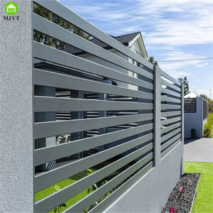 Valla de jardín decorativa, revestimiento antiregordetes para patio trasero, muros de valla exterior, sistema de seguridad y valla de riel - Product Image 3