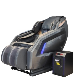 เก้าอี้นวดอัตโนมัติ LEERCON คุณภาพสูง รุ่นใหม่ ใช้เหรียญ ธนบัตร บัตร<span class=keywords><strong>เครดิต</strong></span> พร้อมระบบเสียง หุ้มด้วยหนัง PU สำหรับใช้ในห้างสรรพสินค้า - Product Image 3