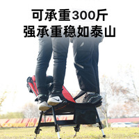 Chaise de pêche pliante multifonctionnelle en alliage aluminium-magnésium de style européen, portable et inclinable, Hebei