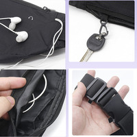 Logo personnalisable Sport taille sac pour hommes femmes léger extérieur escalade course Fitness poitrine sac Portable ceinture taille pochette