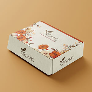 Caja de embalaje de alimentos personalizada OEM, envío de cartón corrugado con muestra gratis, forro de esponja impermeable, logotipo en relieve para envío de alimentos para bebés - Product Image 1