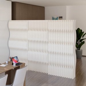 <span class=keywords><strong>Parete</strong></span> Divisoria Pieghevole e Mobile H904 in Cartone per Ufficio, Soggiorno, Ingresso, <span class=keywords><strong>Parete</strong></span> di Fondo, Autoinstallante - Product Image 4