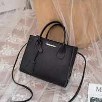 Sac à main pour femme motif litchi, nouveau sac fourre-tout coréen en PU pour fille, sac à bandoulière imprimé pour téléphone portable pour femme
