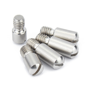 Vis à tête ronde en acier inoxydable 304 métrique, diamètre de la tête 10 mm, classe 8, filetage grossier, finition brute - Product Image 3