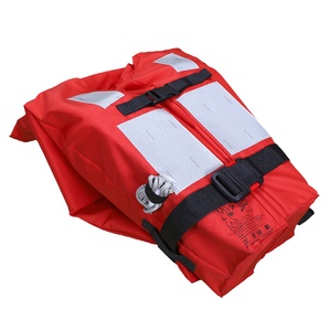 Chaleco Salvavidas de Alta Flotabilidad con Certificación CCS EC MED, Chaleco Salvavidas Marino Reflectante, Homologado por <span class=keywords><strong>Solas</strong></span>, Chaleco Salvavidas de Rescate para Adultos - Product Image 2