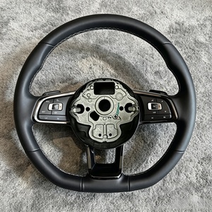Volant sport en cuir noir en stock, compatible avec Volkswagen <span class=keywords><strong>Golf</strong></span> <span class=keywords><strong>7</strong></span> GTI <span class=keywords><strong>Golf</strong></span> <span class=keywords><strong>R</strong></span> MK4 5 6 <span class=keywords><strong>7</strong></span> 8 Polo GTI <span class=keywords><strong>R</strong></span> <span class=keywords><strong>Line</strong></span> - Product Image 6
